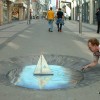 Julian Beever - das Boot