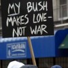 Mein Bush gibt Liebe, keine Krieg