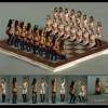 Sehr weibliche Schach